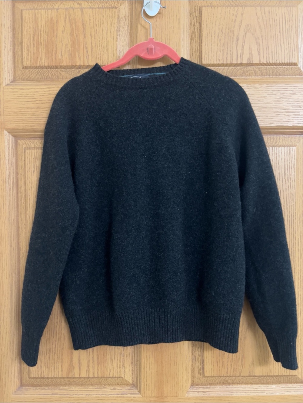 J.Crew Premium Lambswool Crewneck Sweater | Charcoal Gray | Unisex Large